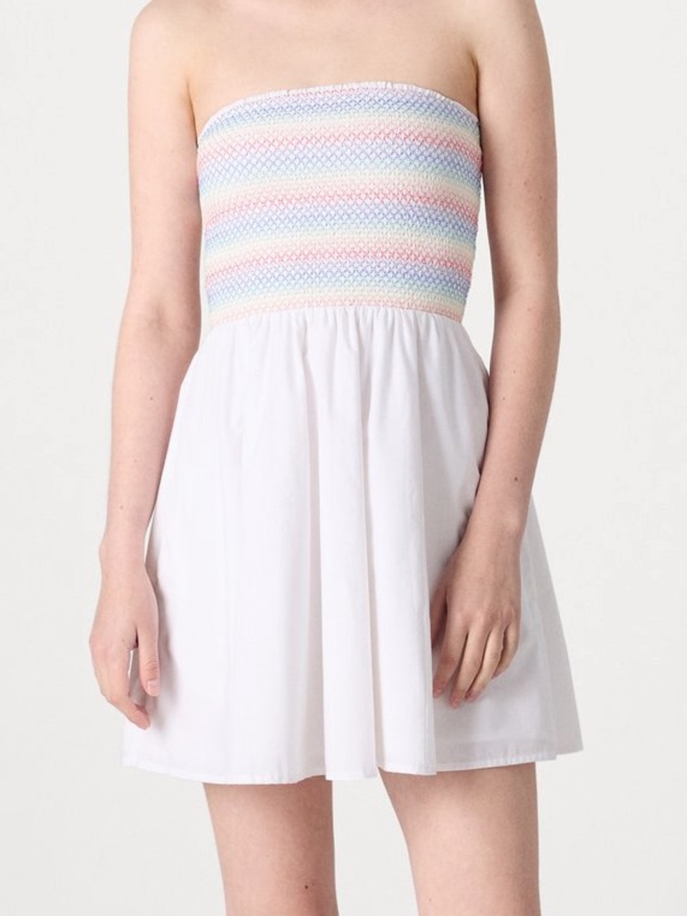 Abercrombie & Fitch for The Trevor Project Pride Strapless Mini Dress Size XS